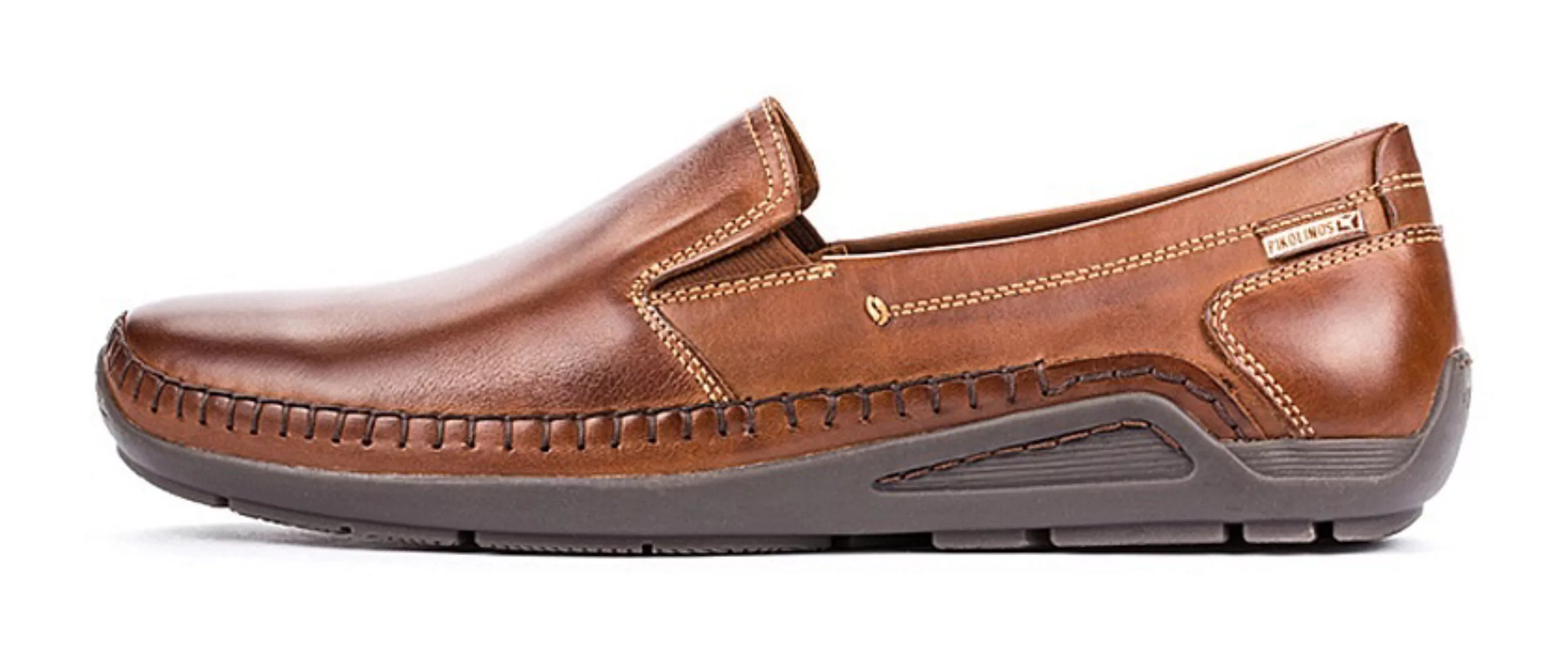 PIKOLINOS Mokassin "AZORES", Slipper, Loafer, Komfortschuh mit Kontrast-Rah günstig online kaufen