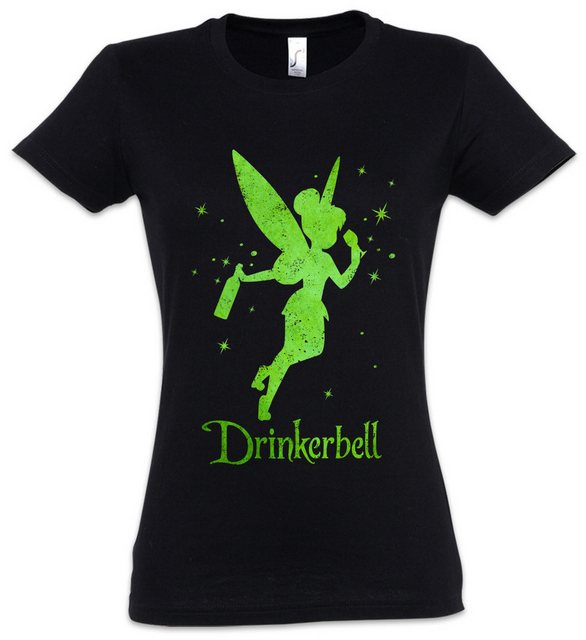 Urban Backwoods Print-Shirt Drinkerbell Damen T-Shirt Karneval Alkohol Kost günstig online kaufen