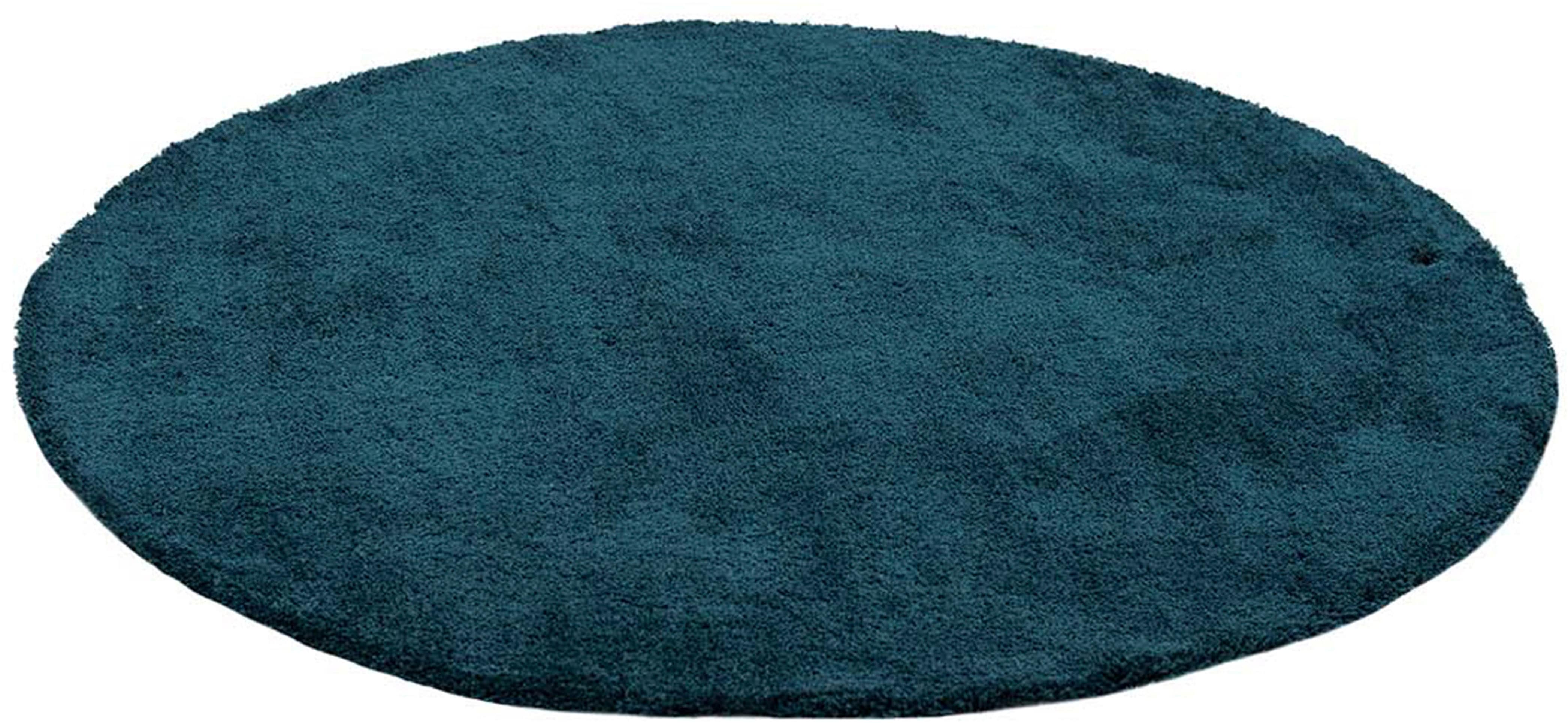 TOM TAILOR HOME Hochflor-Teppich »Shaggy Teppich Cozy«, rund, 25 mm Höhe, U günstig online kaufen