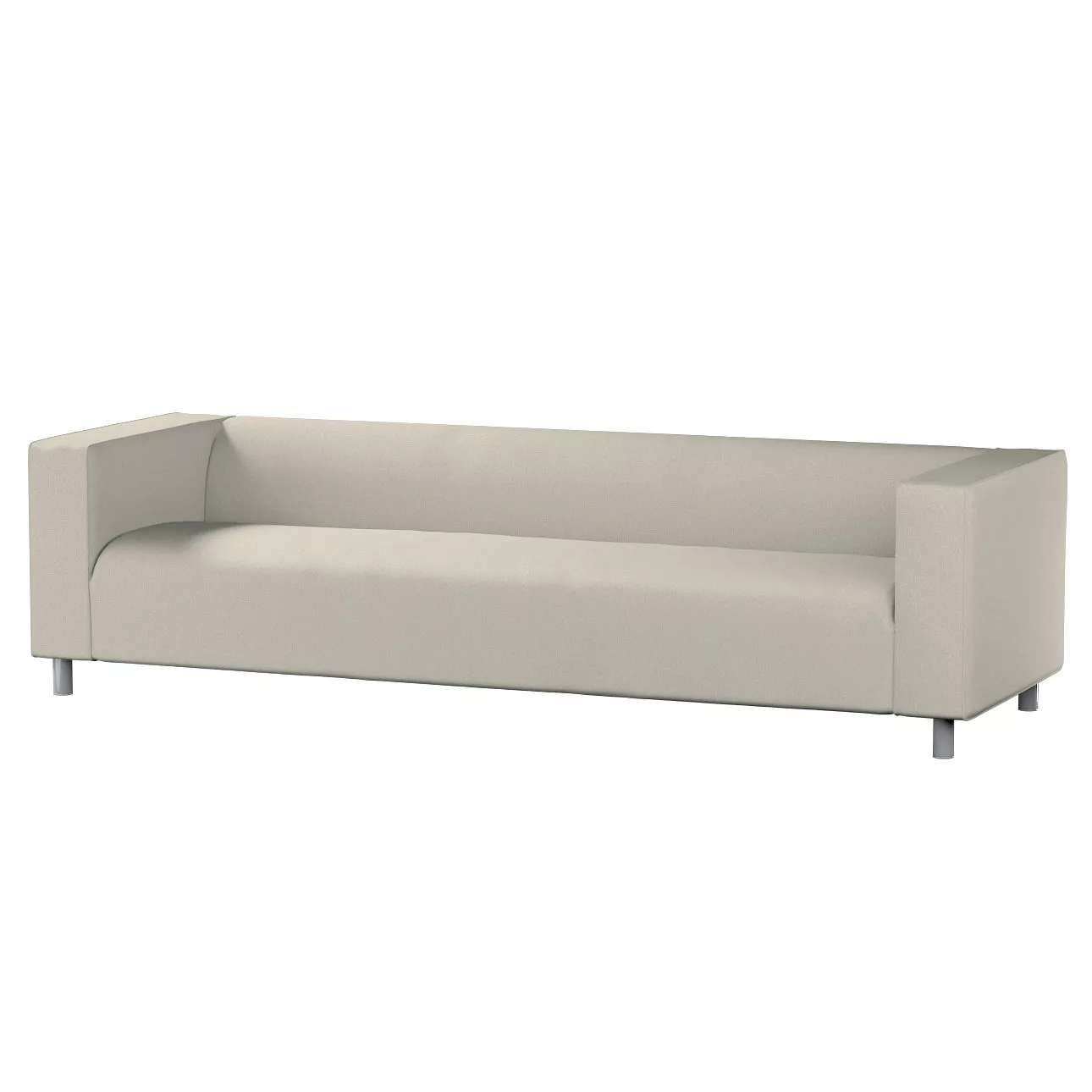 Bezug für Klippan 4-Sitzer Sofa, beige, Bezug für Klippan 4-Sitzer, Amsterd günstig online kaufen