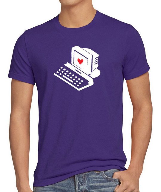 style3 T-Shirt Computer Love Sheldon Big Bang PC Mac Herz Nerd tbbt Retro t günstig online kaufen