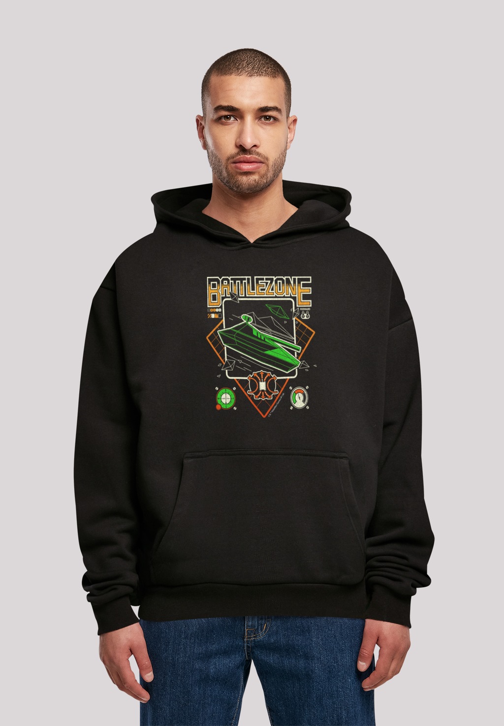 F4NT4STIC Kapuzenpullover "BATTLEZONE RETRO ARCADE SEVENSQUARED", Print günstig online kaufen