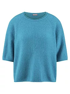 Rundhals-Pullover include blau günstig online kaufen