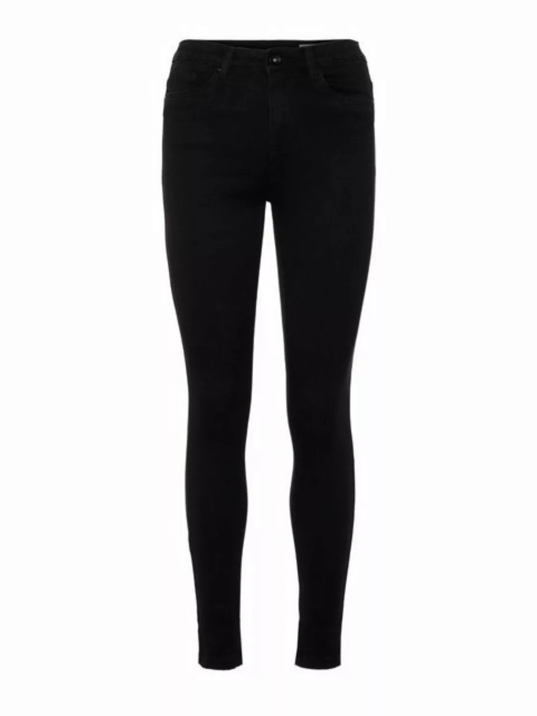 Vero Moda Damen Jeans VMSOPHIA SOFT VI110 - Skinny Fit - Schwarz - Black günstig online kaufen