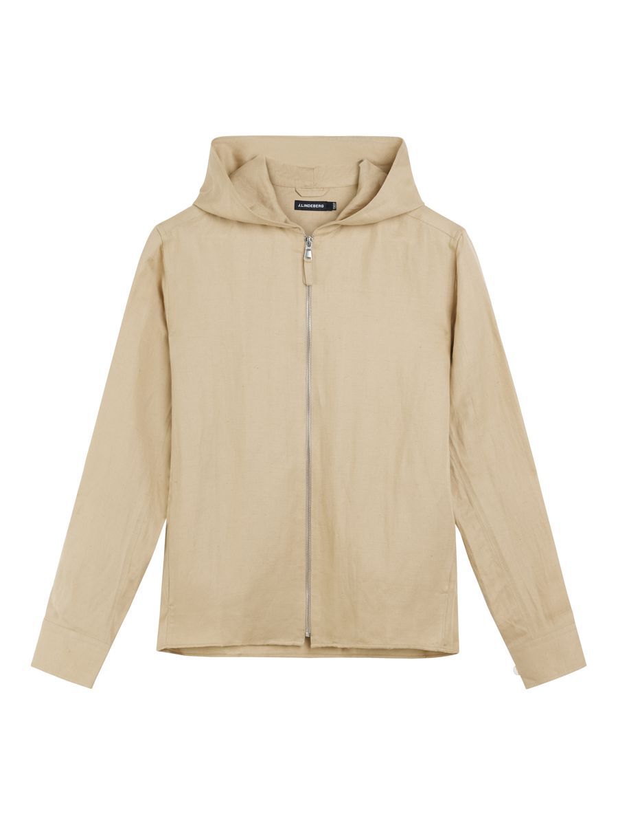 HENRIK HOODED LINEN HEMD günstig online kaufen