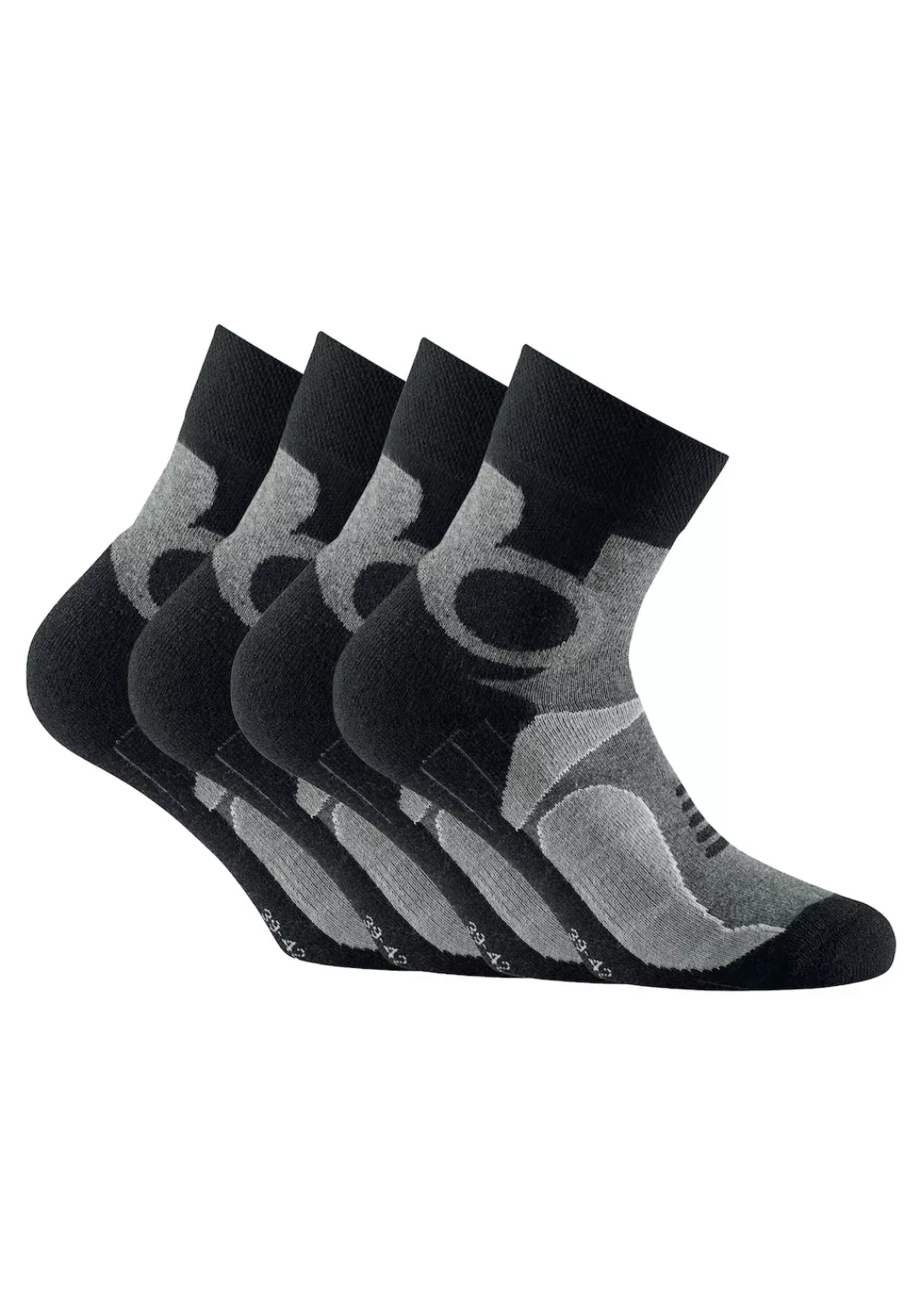 Rohner Socks Kurzsocken "Socken Trekking Quarter 2-er pack 4er Pack" günstig online kaufen