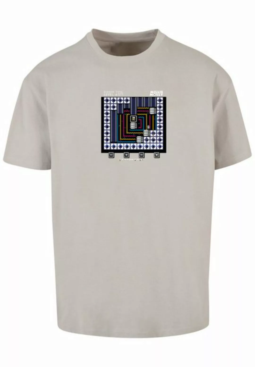 F4NT4STIC T-Shirt "Level 45 Millie Mollie C64 Retro Gaming", Print günstig online kaufen