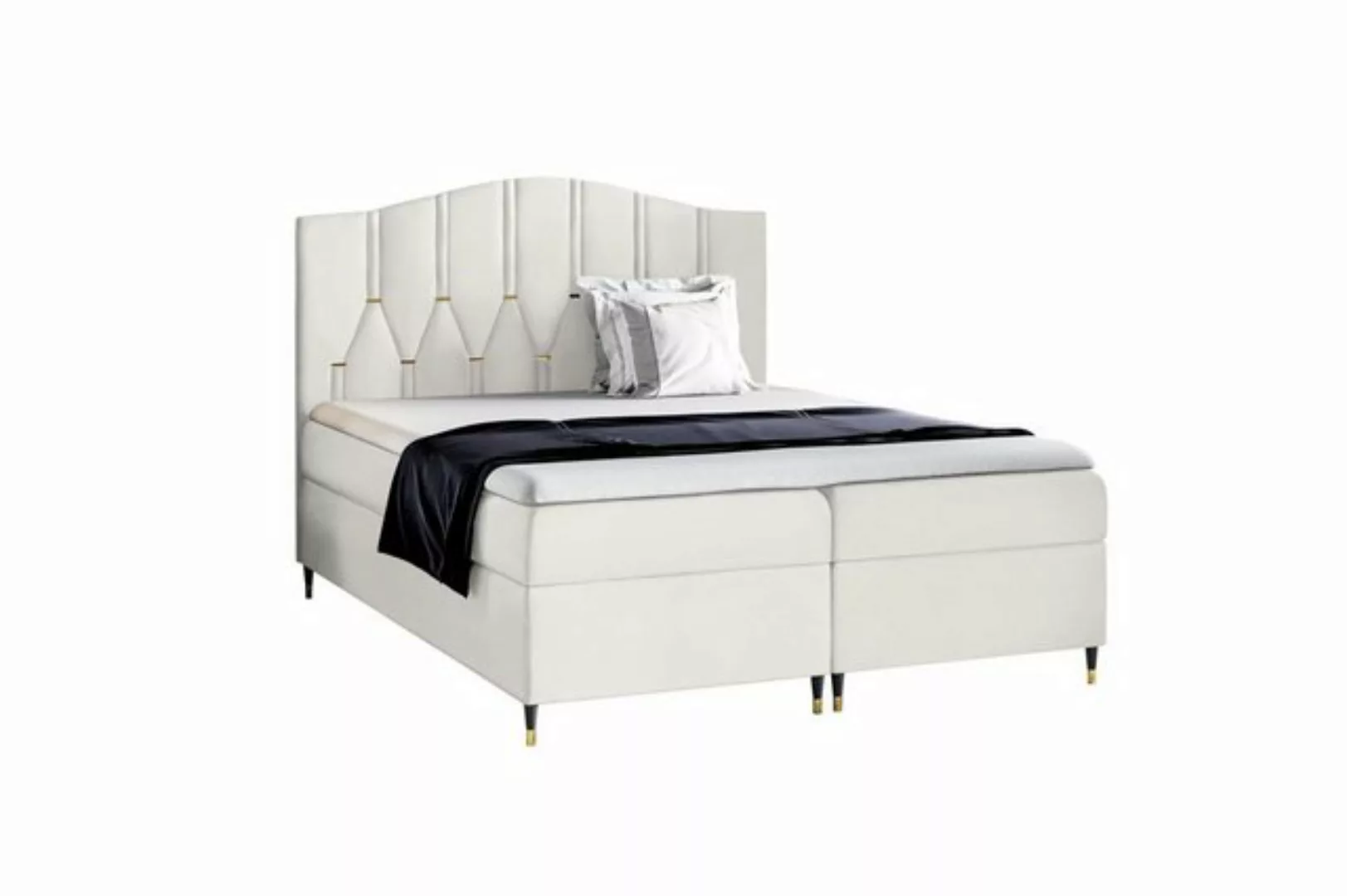 99rooms Boxspringbett Palmira (Schlafzimmerbett, Bett), 120/140/160/180/200 günstig online kaufen