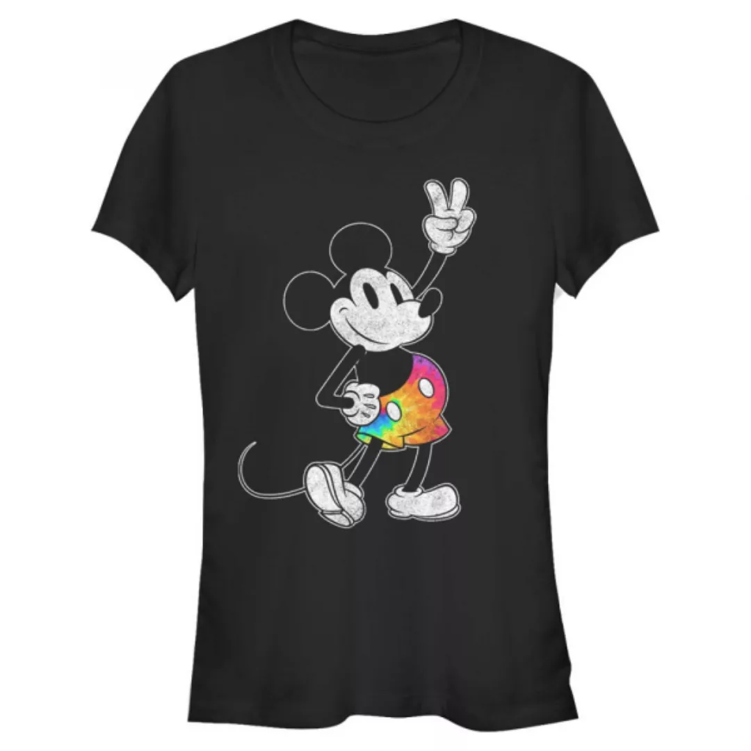 Disney Classics - Micky Maus - Micky Maus Tie Dye Mickey Stroked - Frauen T günstig online kaufen