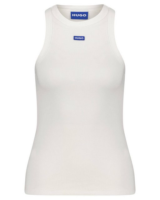 HUGO T-Shirt Damen Top EASY TANK Slim Fit (1-tlg) günstig online kaufen