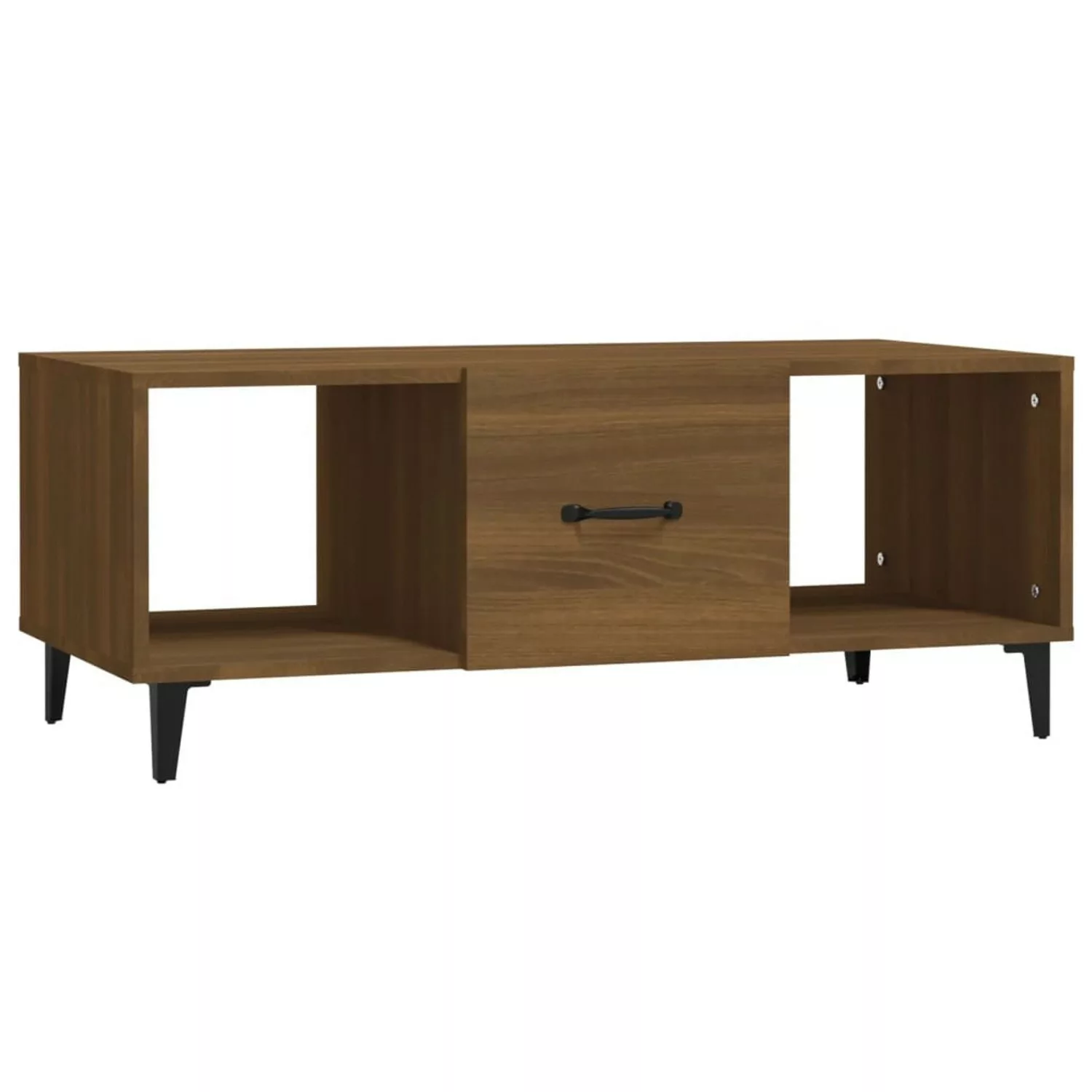 vidaXL Couchtisch Braun Eichen-Optik 102x50x40 cm Holzwerkstoff Modell 7 günstig online kaufen