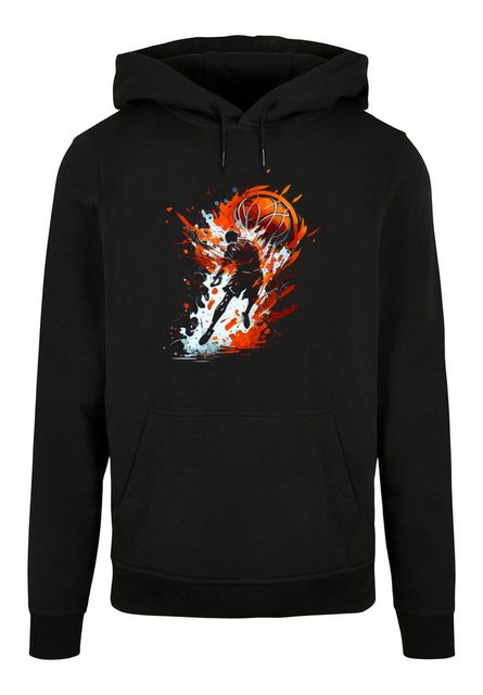 F4NT4STIC Kapuzenpullover Basketball Splash Sport HOODIE Print günstig online kaufen