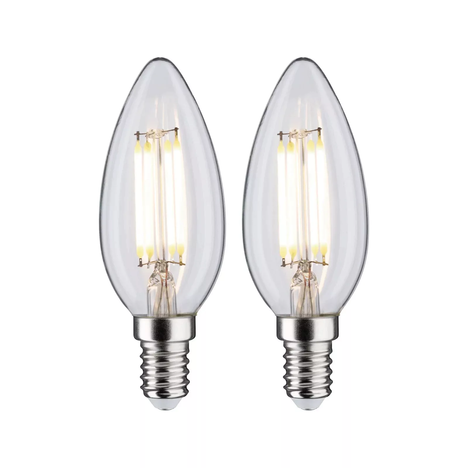 Paulmann LED-Kerzenlampe E14 4,8W 4.000K matt 2er günstig online kaufen