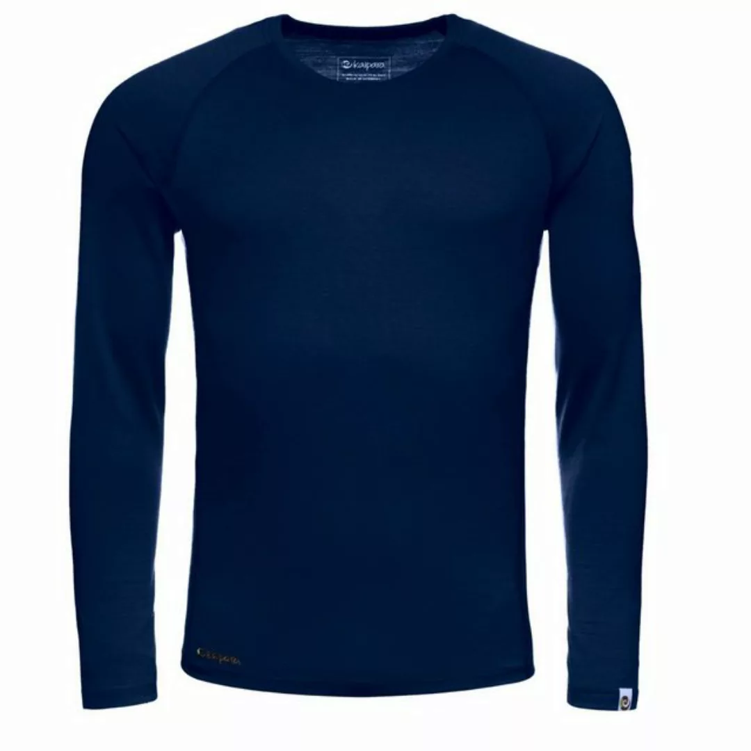 Kaipara - Merino Sportswear Langarmshirt Merino Raglan Longsleeve Herren Sl günstig online kaufen