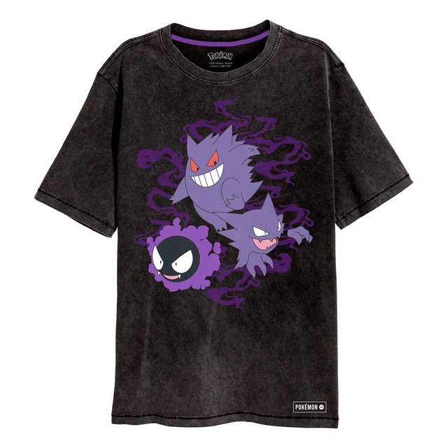 POKÉMON T-Shirt Ghosts Acid Wash günstig online kaufen