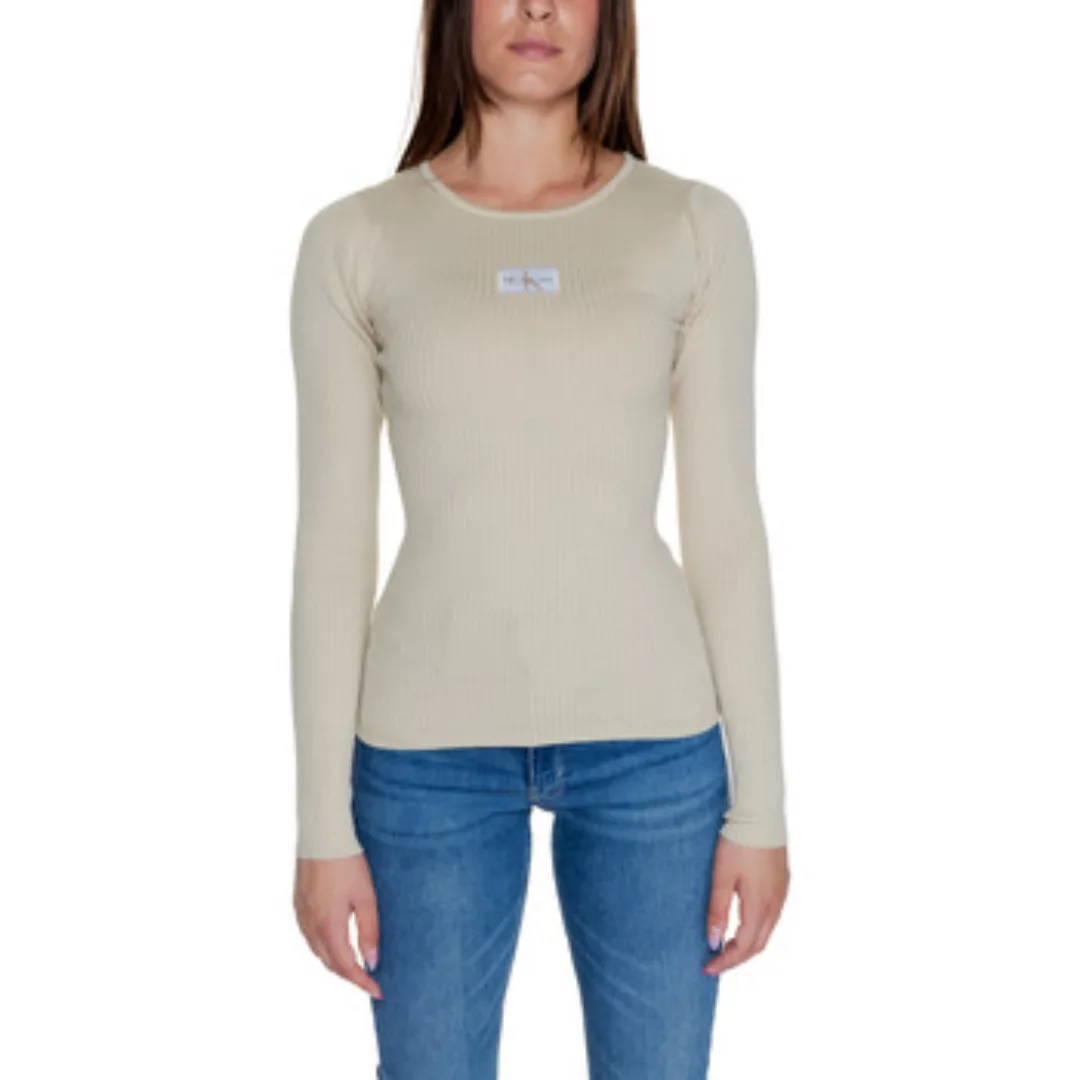 Calvin Klein Jeans  Pullover WOVEN LABEL TIGHT J20J223611 günstig online kaufen
