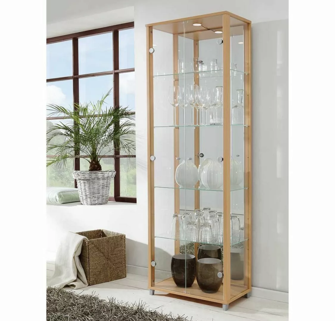 Pharao24 Vitrine Manchester mit LED Beleuchtung günstig online kaufen