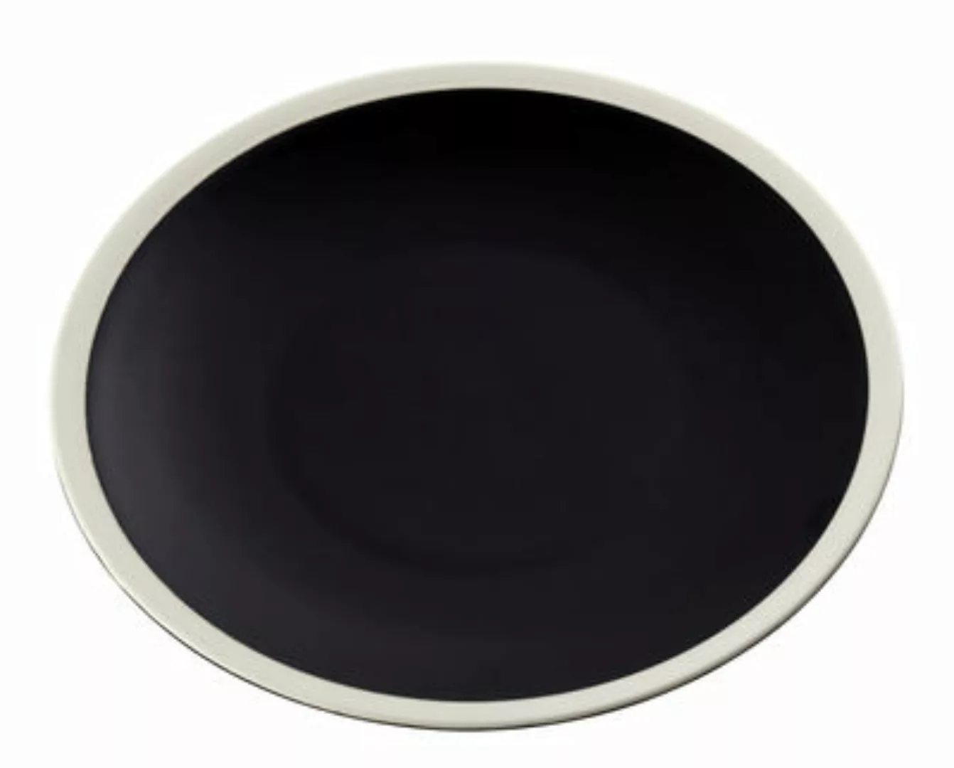 Teller Sicilia keramik schwarz / Ø 26 cm - Maison Sarah Lavoine - Schwarz günstig online kaufen