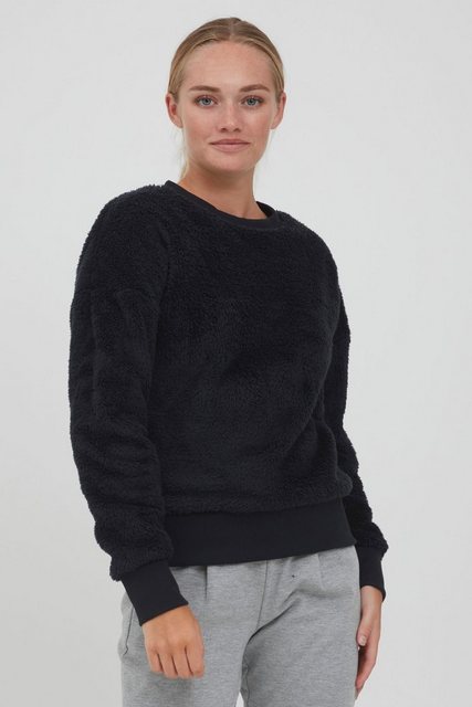 OXMO Rundhalspullover OXAnnica Teddy Pullover mit Rundhalsausschnitt günstig online kaufen