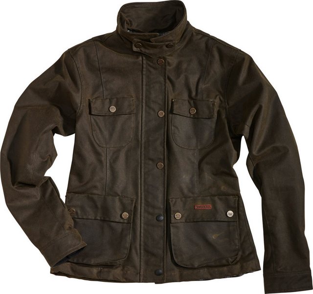 Rokker Motorradjacke Wax Cotton Damenjacke günstig online kaufen