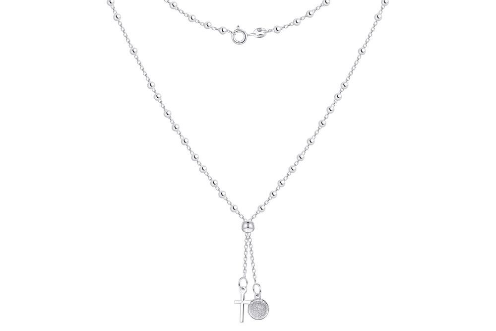Silberkettenstore Silberkette Rosenkranz Kette - 925 günstig online kaufen