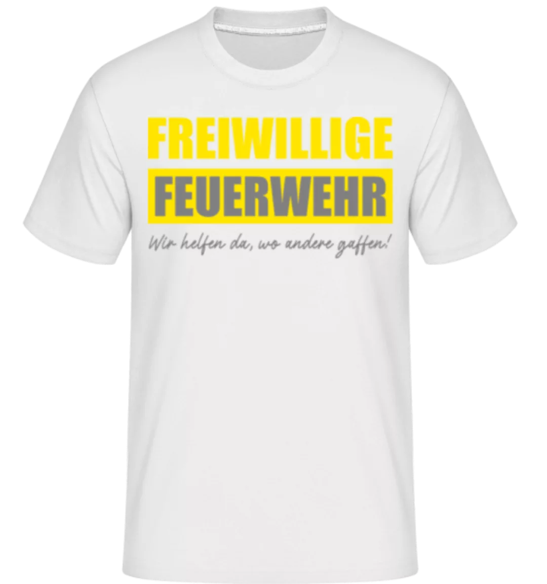 Wir Helfen Da Wo Andere Gaffen · Shirtinator Männer T-Shirt günstig online kaufen