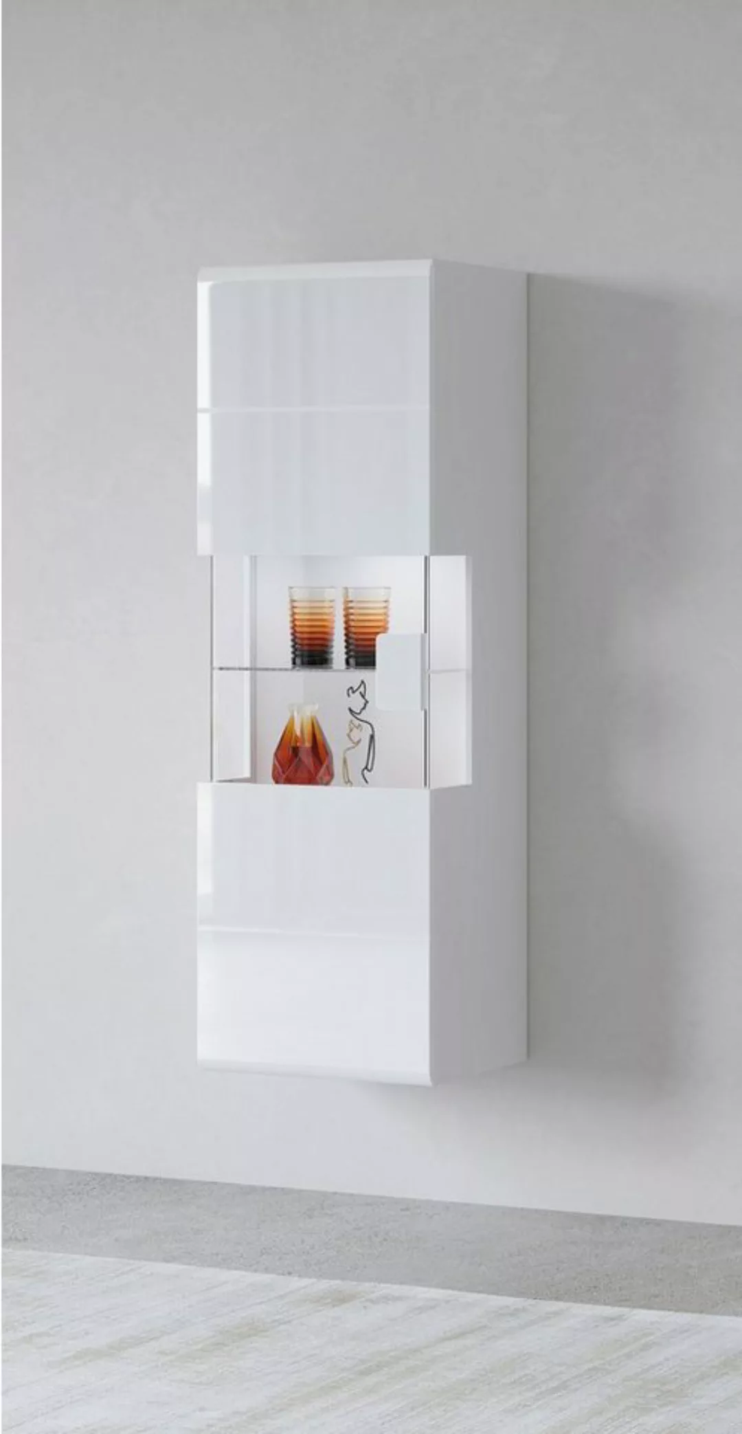 INOSIGN Hängevitrine Toledo,Höhe 159 cm trendige Glasvitrine mit dekorative günstig online kaufen