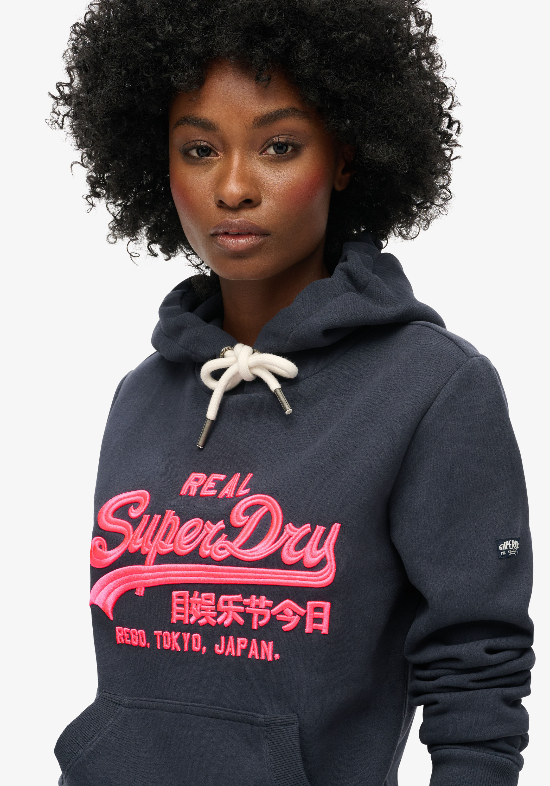 Superdry Kapuzensweatshirt NEON VL EMB GRAPHIC HOODIE günstig online kaufen