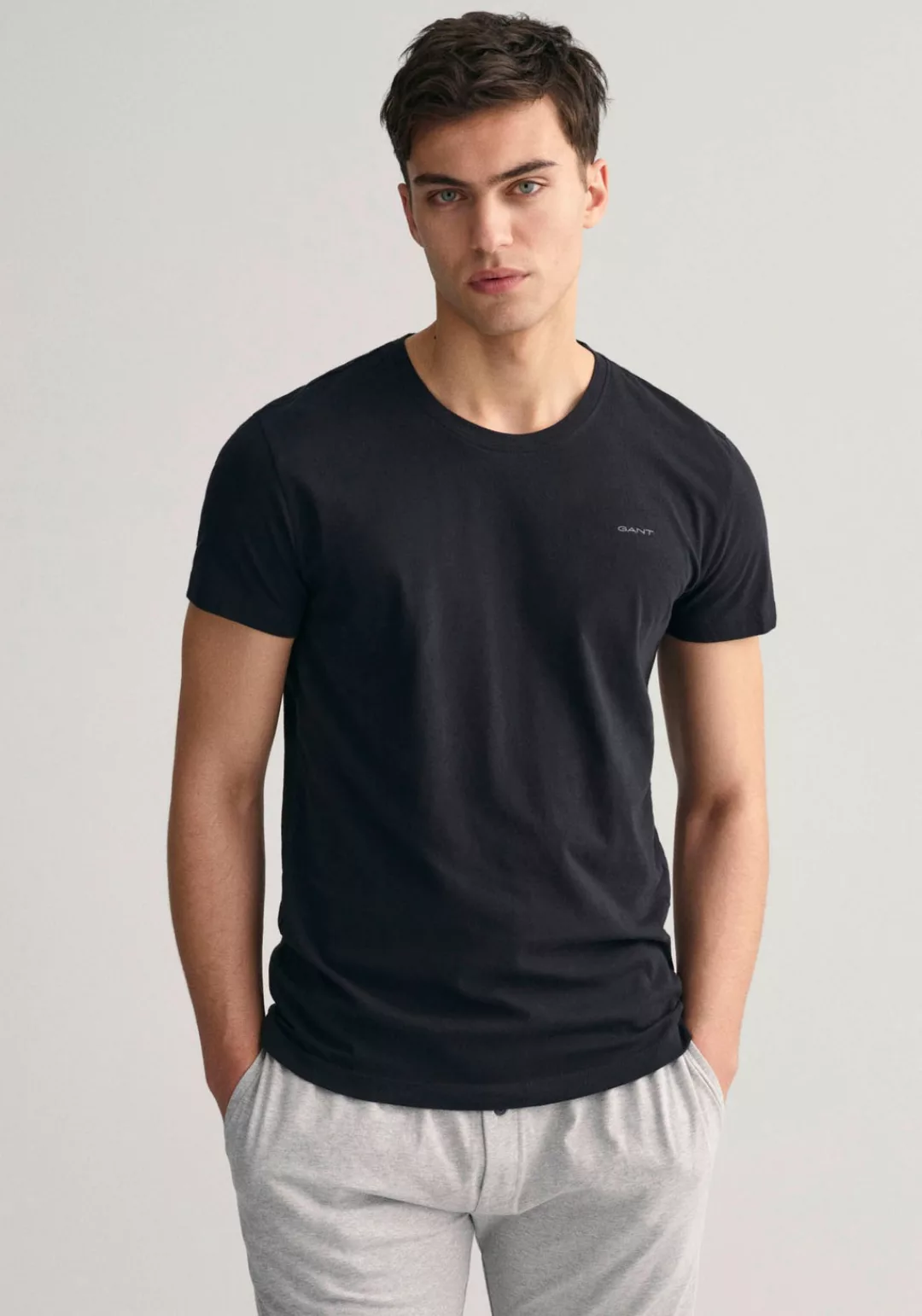 Gant T-Shirt C-NECK T-SHIRT 2-PACK (2-tlg) aus besonders weichem Material günstig online kaufen