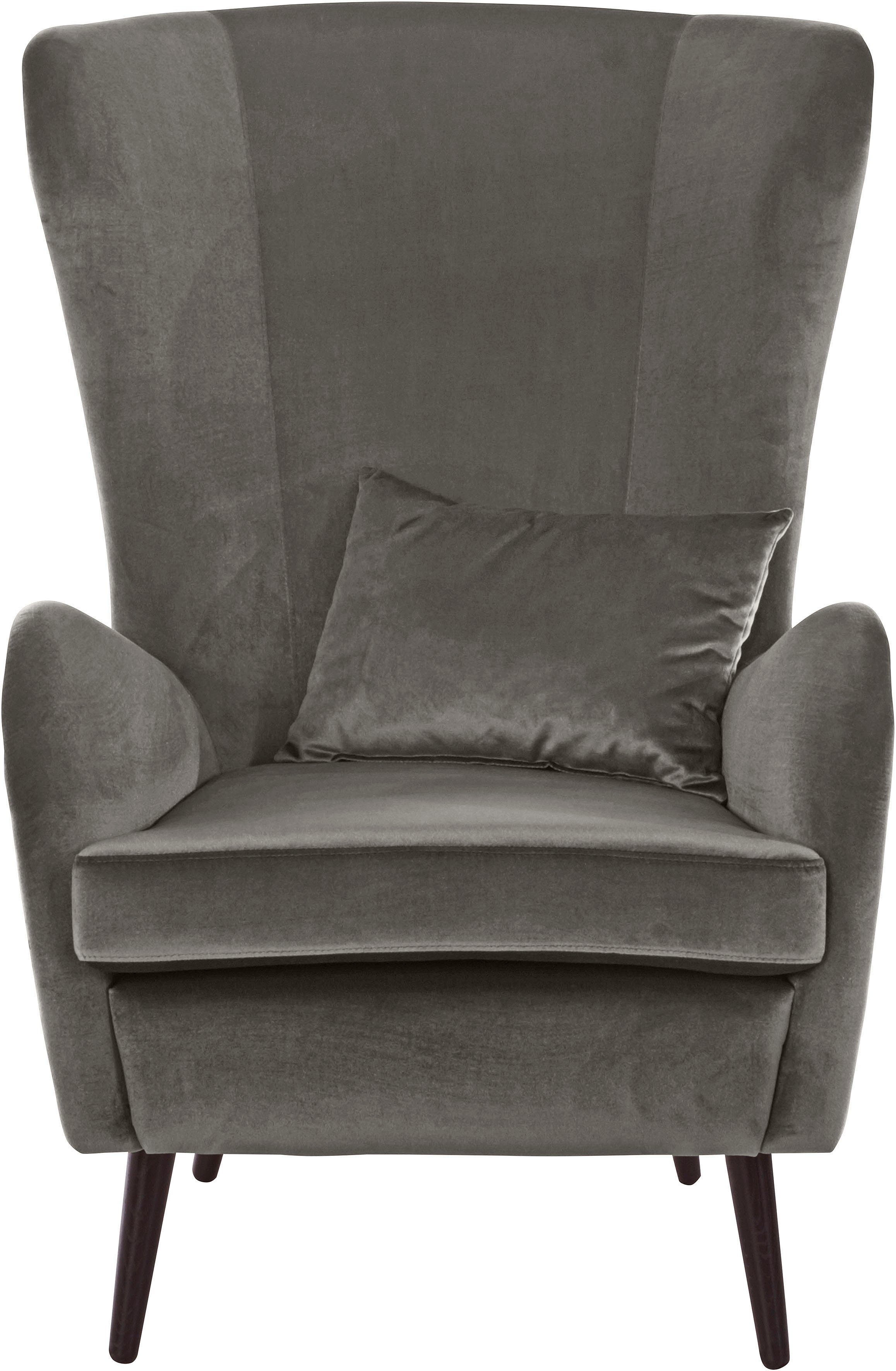 Home affaire Sessel "Sallito, TV-Sessel, Ohrensessel mit", Hocker, in viele günstig online kaufen