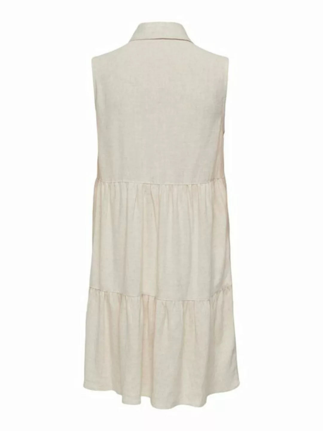 ONLY Sommerkleid ONLSIESTA S/L LINEN BL SHIRT DRESS PNT günstig online kaufen