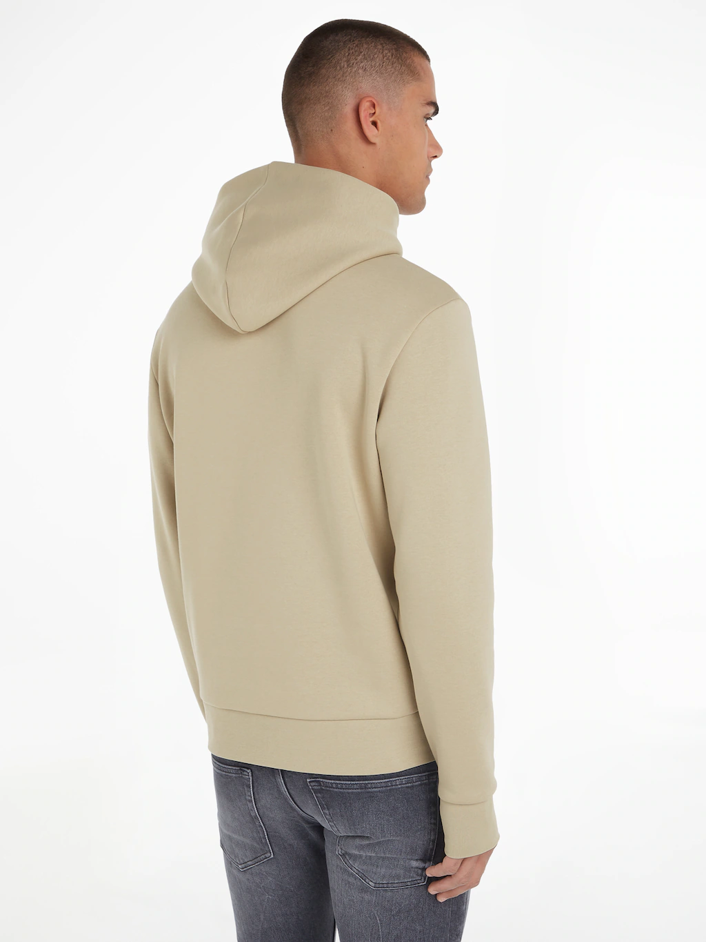 Calvin Klein Kapuzensweatshirt CUT THROUGH LOGO HOODIE günstig online kaufen