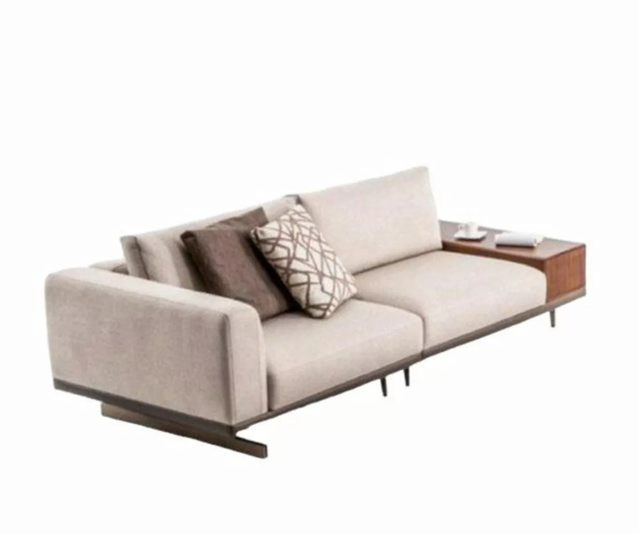 JVmoebel 3-Sitzer Dreisitzer Sofa 3 Sitzer Sofas Grau Modern Wohnzimmer Cou günstig online kaufen