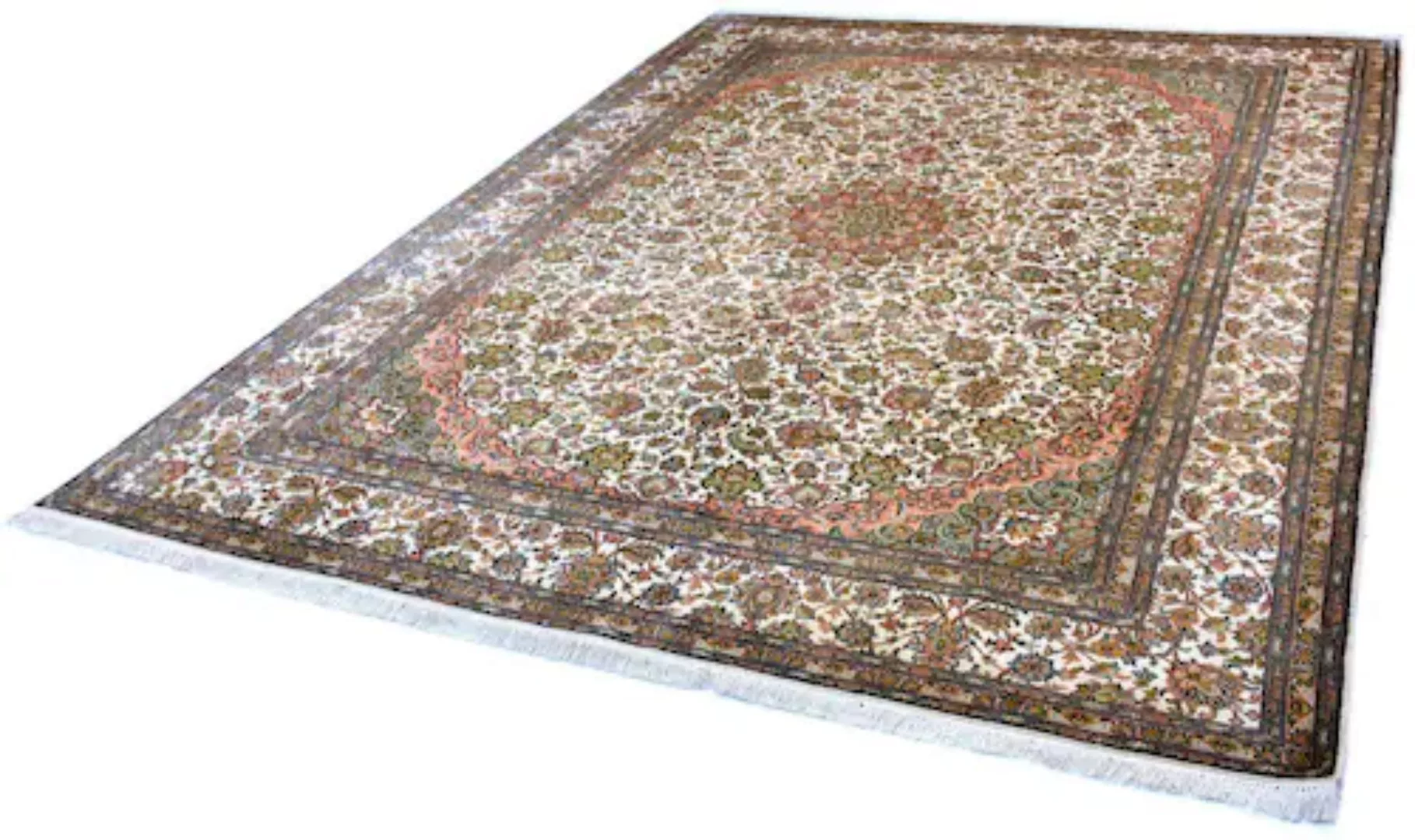 Kayoom Seidenteppich »Kashan 12013«, rechteckig, Einzelstück mit Zertifikat günstig online kaufen