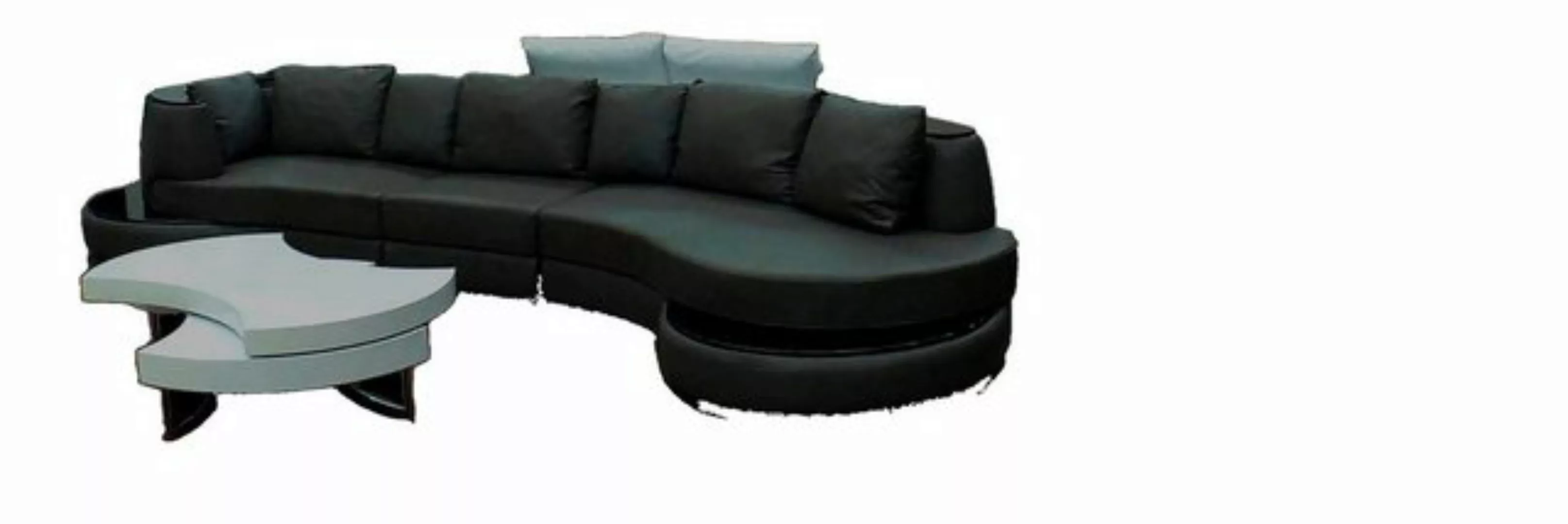 Xlmoebel Sofa Dunkle Wohnlandschaft XXL Sofa Sitzpolster Eckcouch Neu, Herg günstig online kaufen