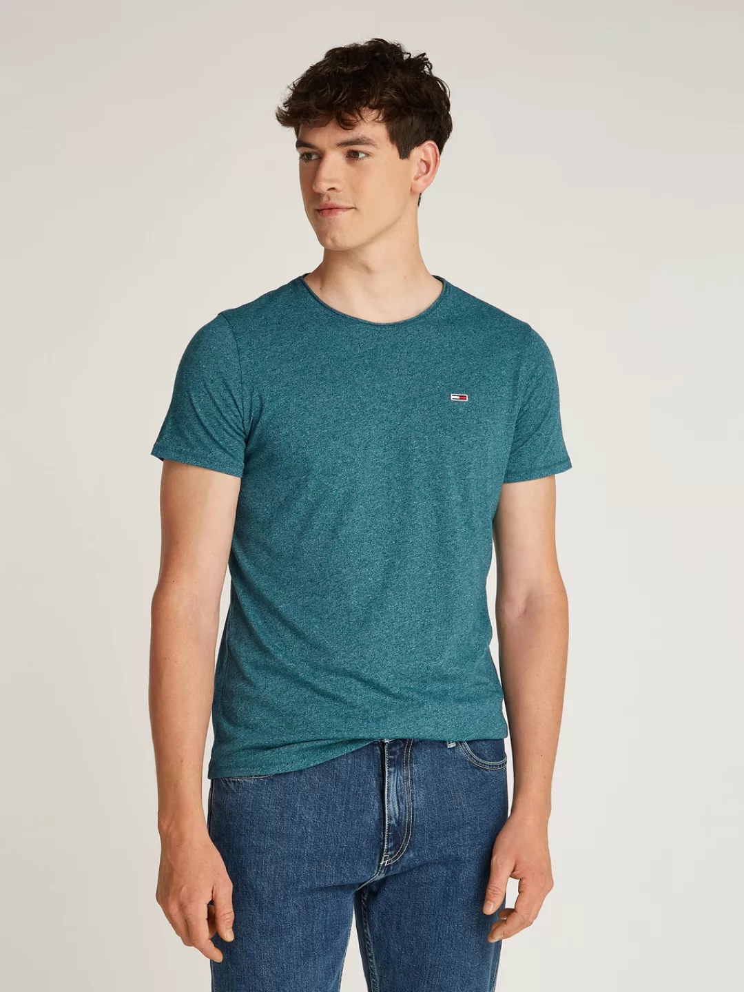 Tommy Jeans T-Shirt TJM XSLIM 2PACK JASPE (Packung, 2er-Pack) günstig online kaufen