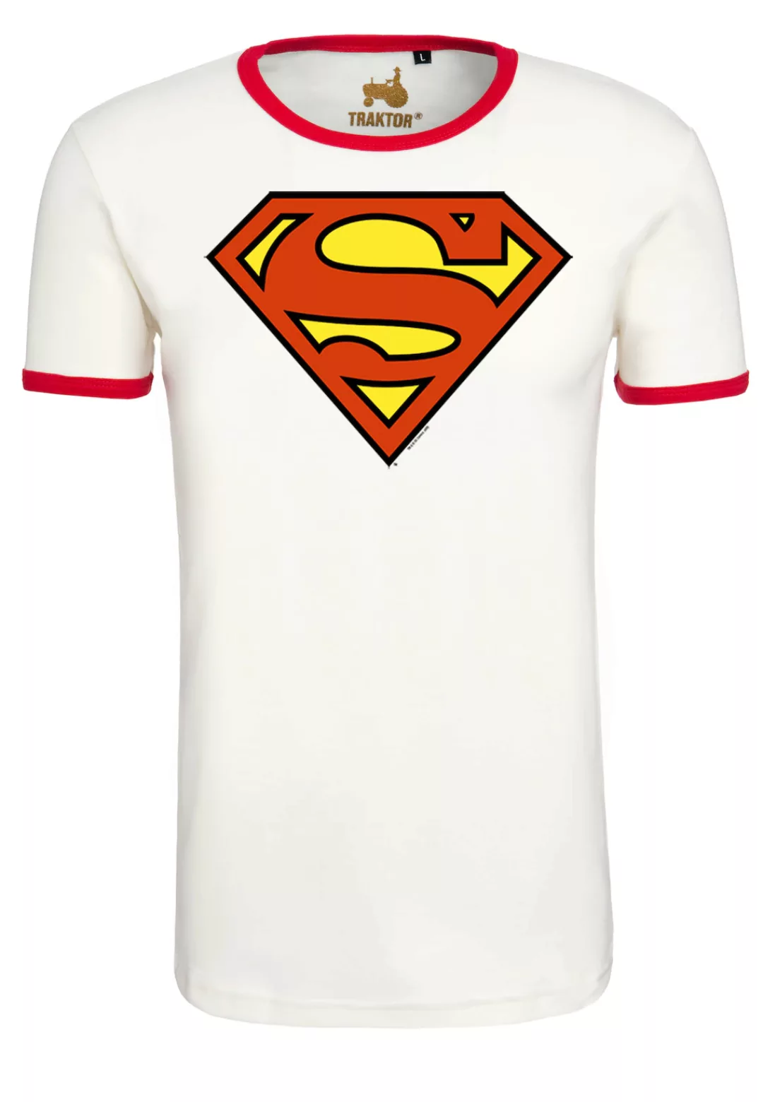 LOGOSHIRT T-Shirt "Superman Logo", mit trendigem Superhelden-Print günstig online kaufen