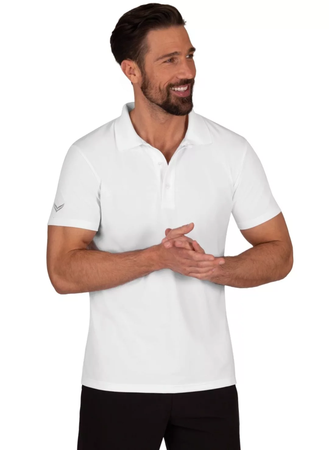 Trigema Poloshirt "TRIGEMA Poloshirt aus Polyester mit Knopfleiste", (1 tlg günstig online kaufen