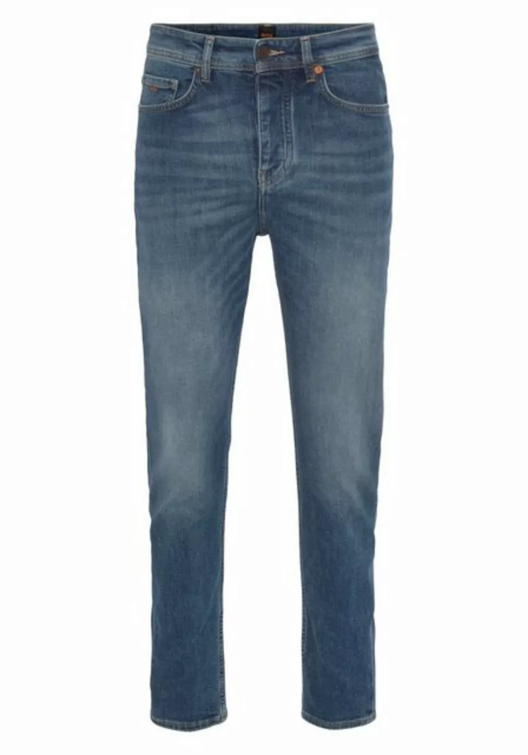 BOSS ORANGE Regular-fit-Jeans Taber BC-C mit BOSS Label günstig online kaufen