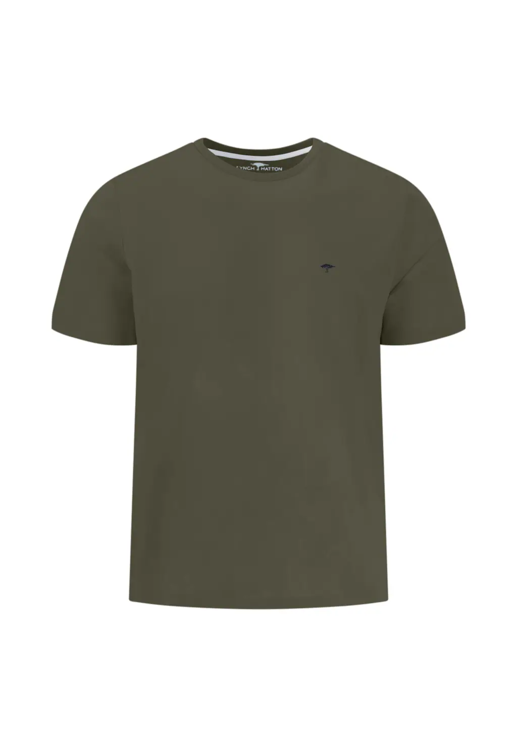 FYNCH-HATTON T-Shirt, mit Rundhals und Logo-Stickerei günstig online kaufen
