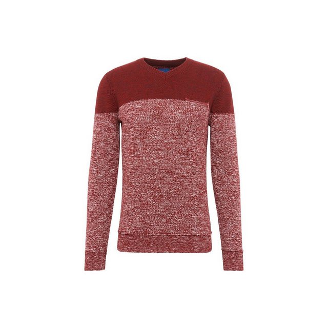 TOM TAILOR Rundhalspullover bordeaux regular fit (1-tlg) günstig online kaufen