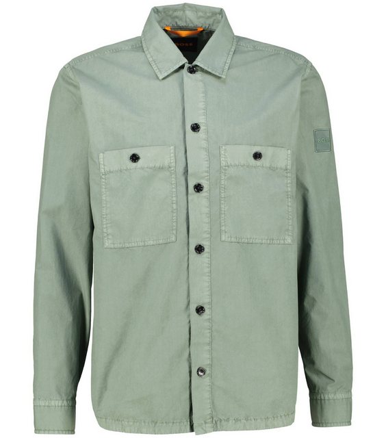 BOSS Langarmhemd Herren Overshirt-Hemd LOCKY Oversized Fit (1-tlg) günstig online kaufen