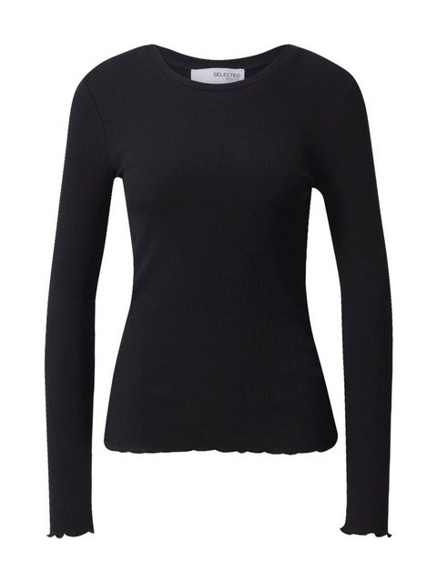 Selected Anna Langarm-t-shirt 2XL Black günstig online kaufen