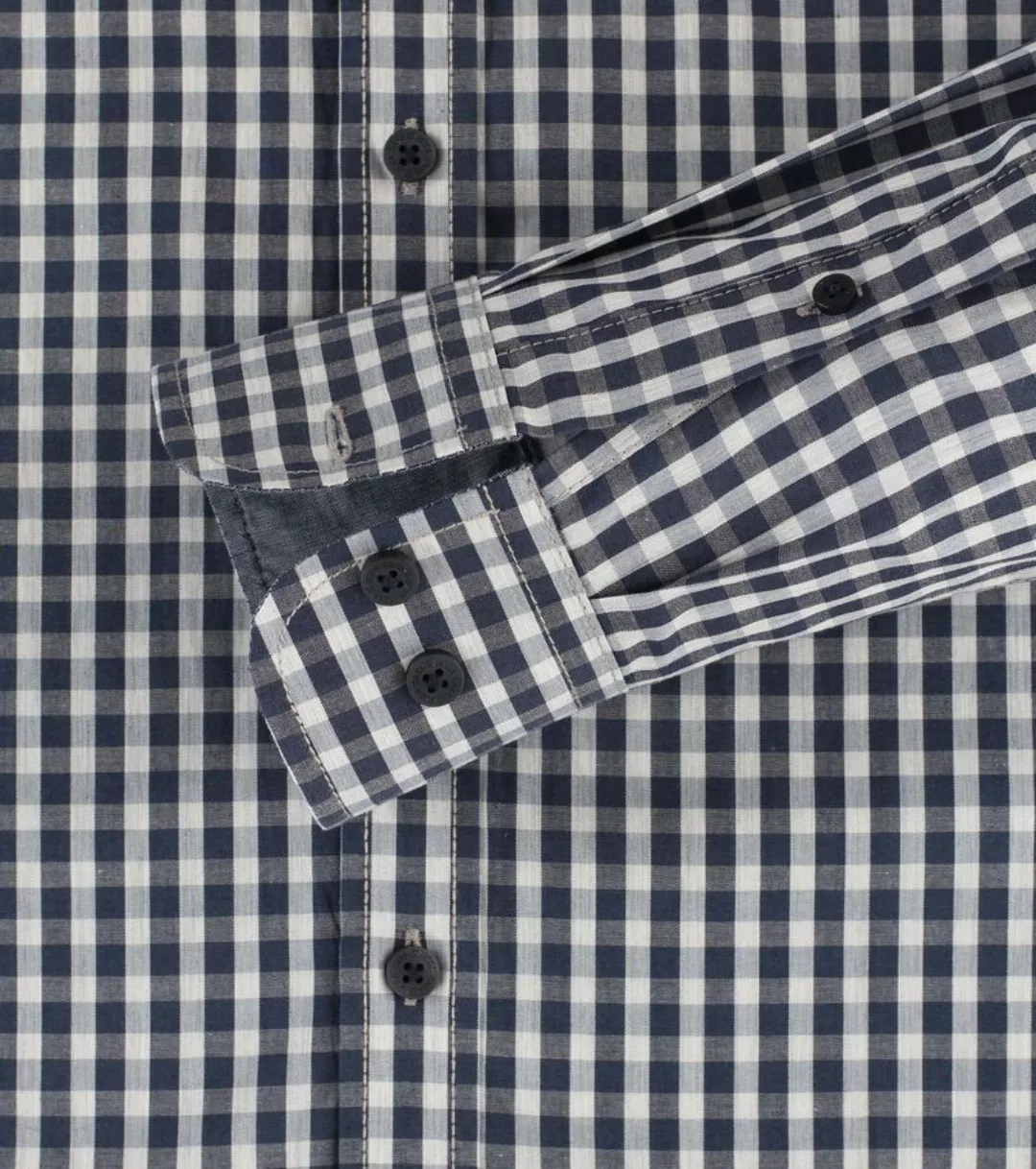 Casa Moda Freizeithemd Kariert Navy - Größe 3XL günstig online kaufen