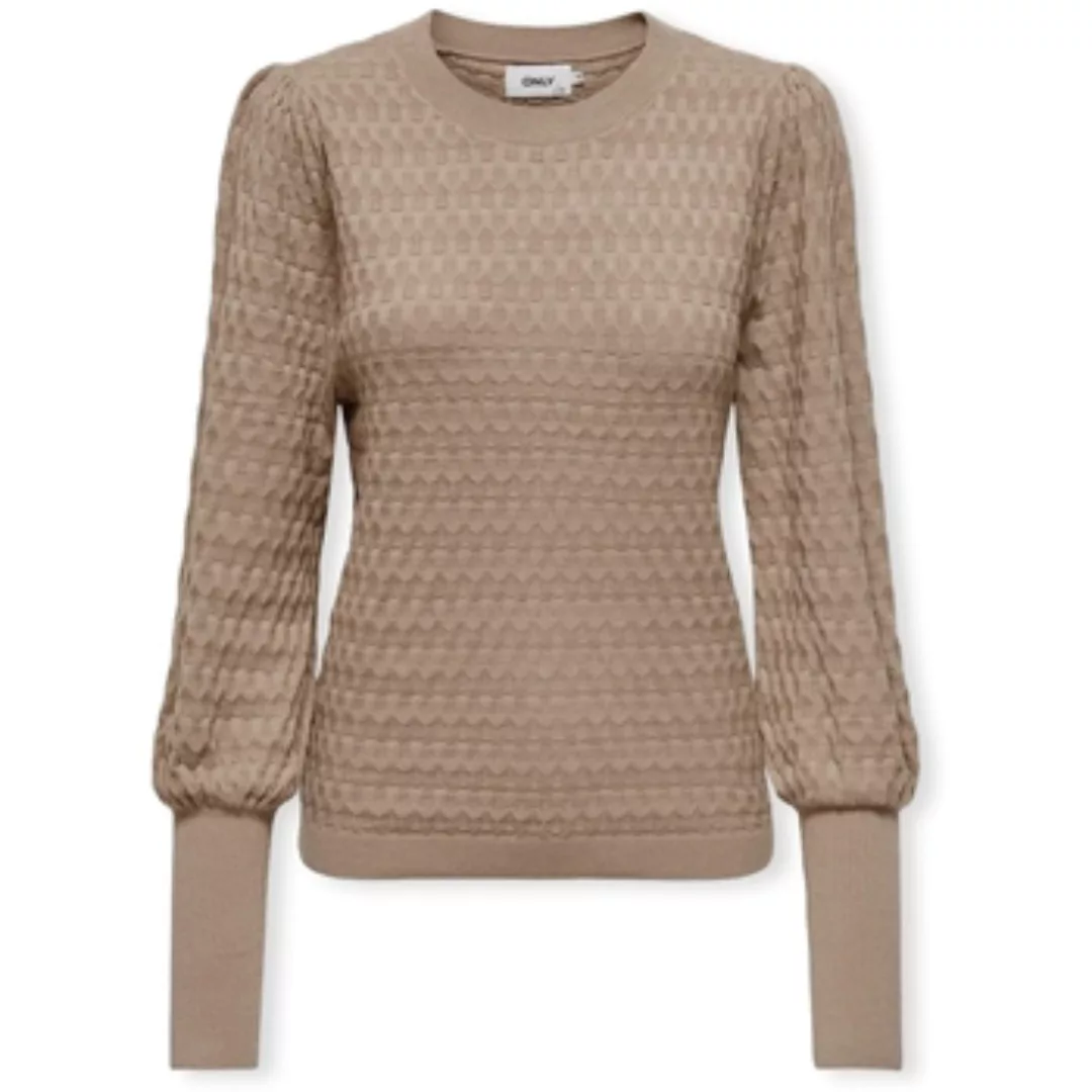 Only  Pullover Noos Faye Life Knit - Silver Mink günstig online kaufen