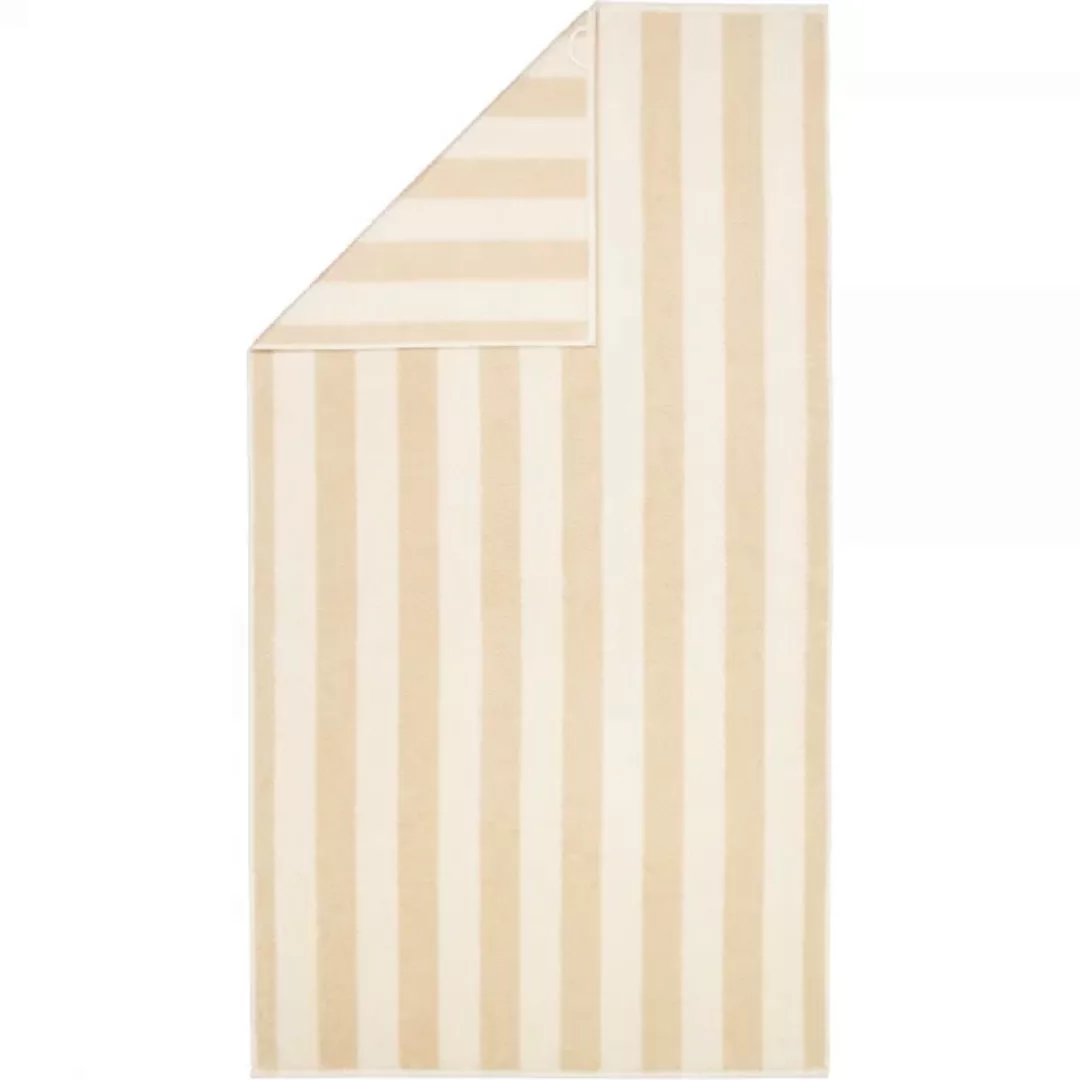 Cawö Handtücher Pure Stripes 6502 - Farbe: beige - 33 - Duschtuch 80x150 cm günstig online kaufen