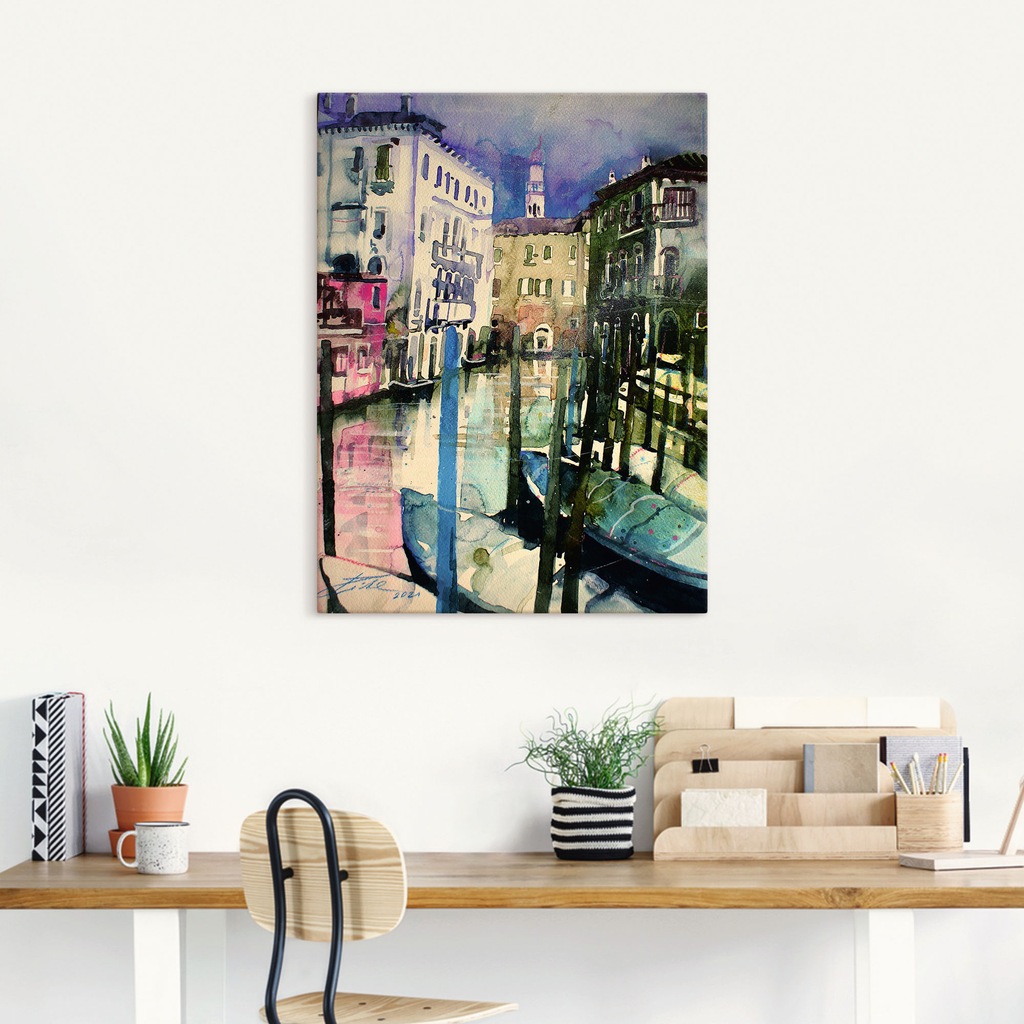 Artland Wandbild »Venedig, Fondamenta Malcanton«, Venedig, (1 St.), als Alu günstig online kaufen