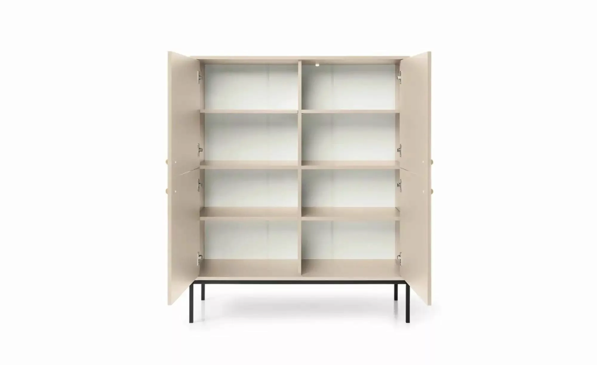 Highboard  Molly ¦ beige ¦ Maße (cm): B: 103,5 H: 125,5 Kommoden & Sideboar günstig online kaufen