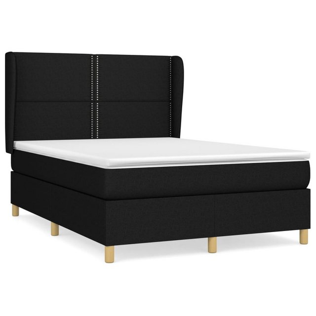 vidaXL Boxspringbett Bett Boxspringbett mit Matratze & Topper Stoff verschi günstig online kaufen