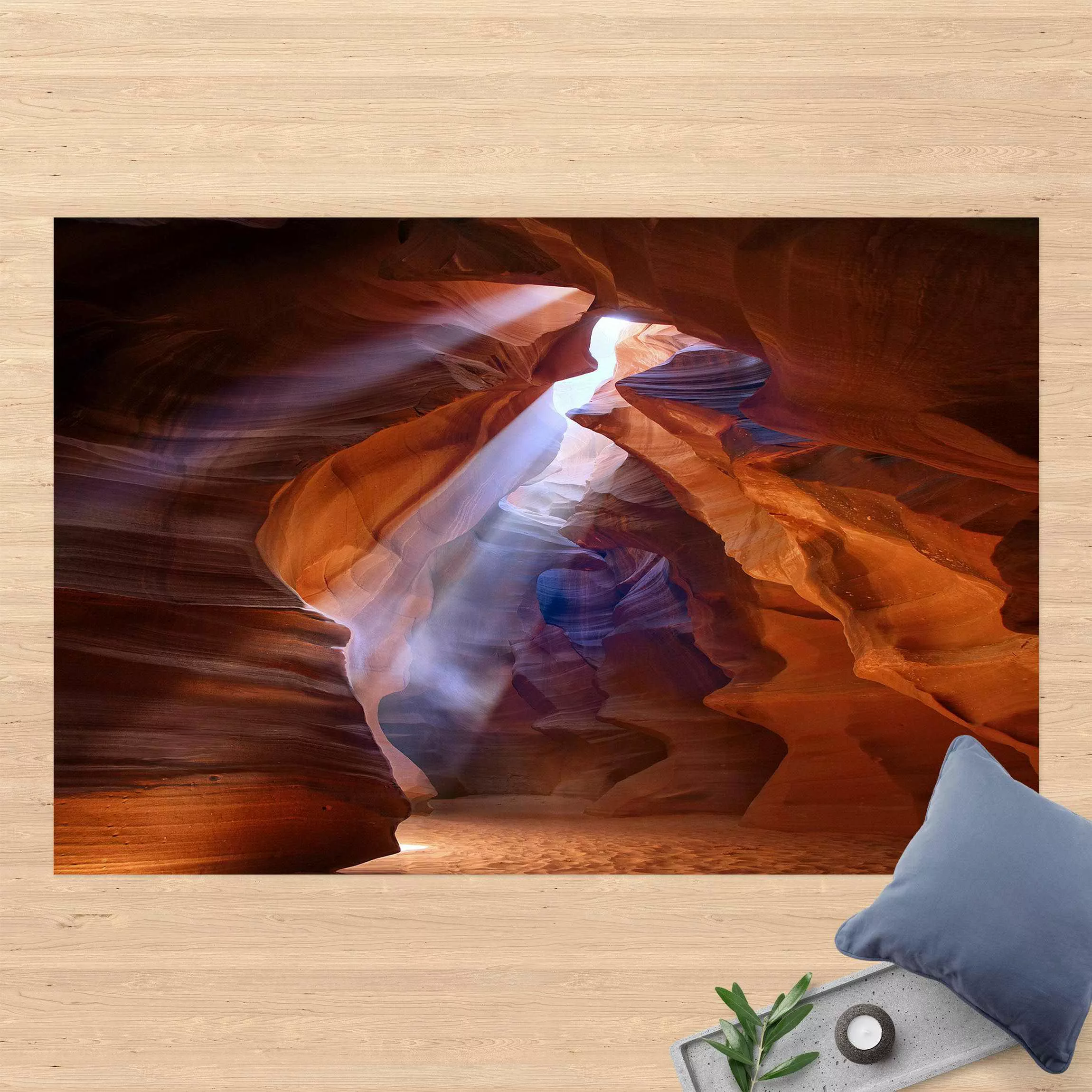 Vinyl-Teppich Lichtspiel im Antelope Canyon günstig online kaufen